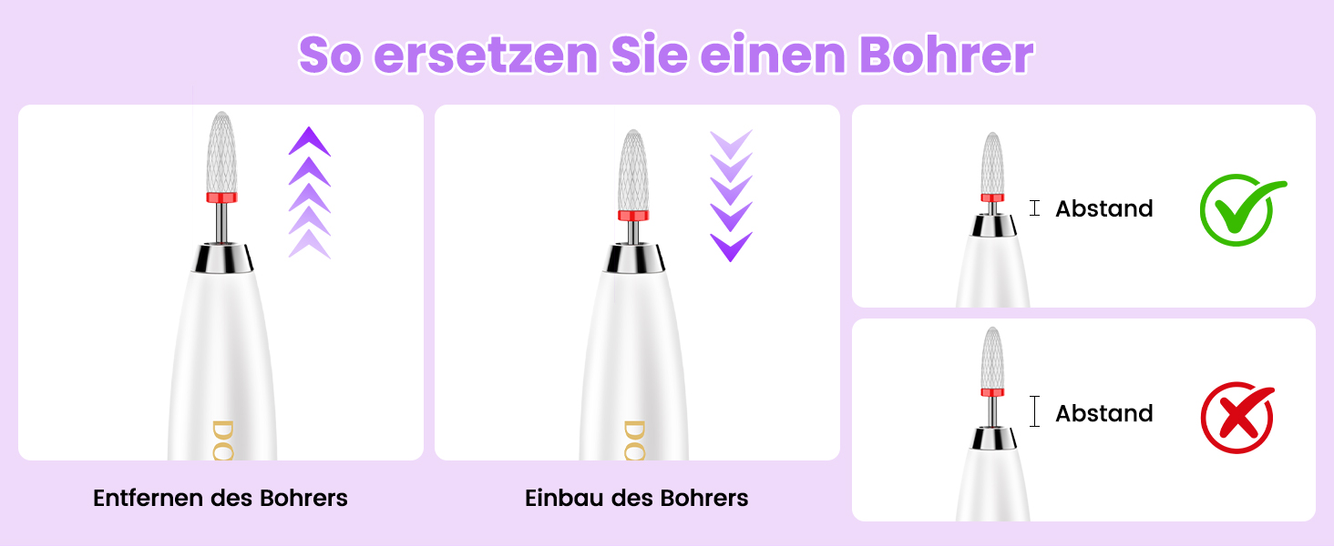 Електричний фрезер для нігтів 15 в 1: професійний набір для манікюру та педикюру, 35000 об/хв, для гелю та акрилу