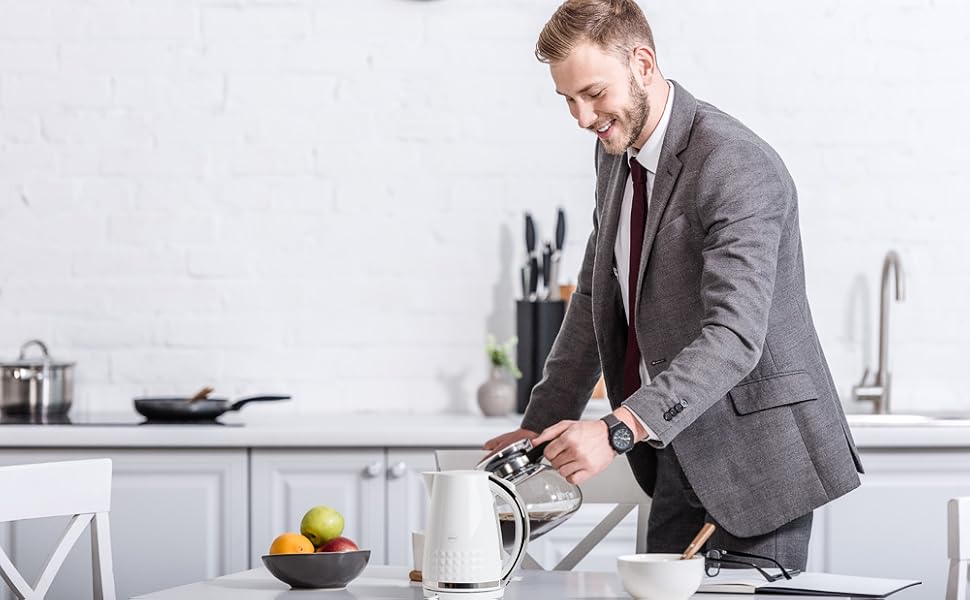 Eldom VENO Retro Kettle - 1.5L Electric Kettle with Rapid Boil & Vintage Design