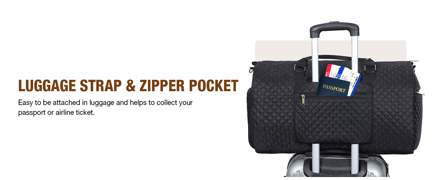 Сумка-органайзер для подорожей 2в1, жіноча, 50L, з відділеннями для взуття та речей, чорна