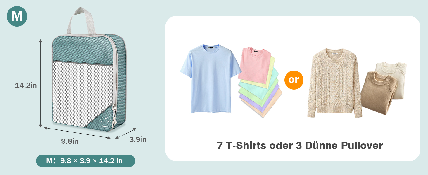 Органайзер для валізи, набір Packing Cubes (9 шт.) з компресією та чохлом для взуття, сірий. Водонепроникні та дихаючі кишені для подорожей та переїзду.