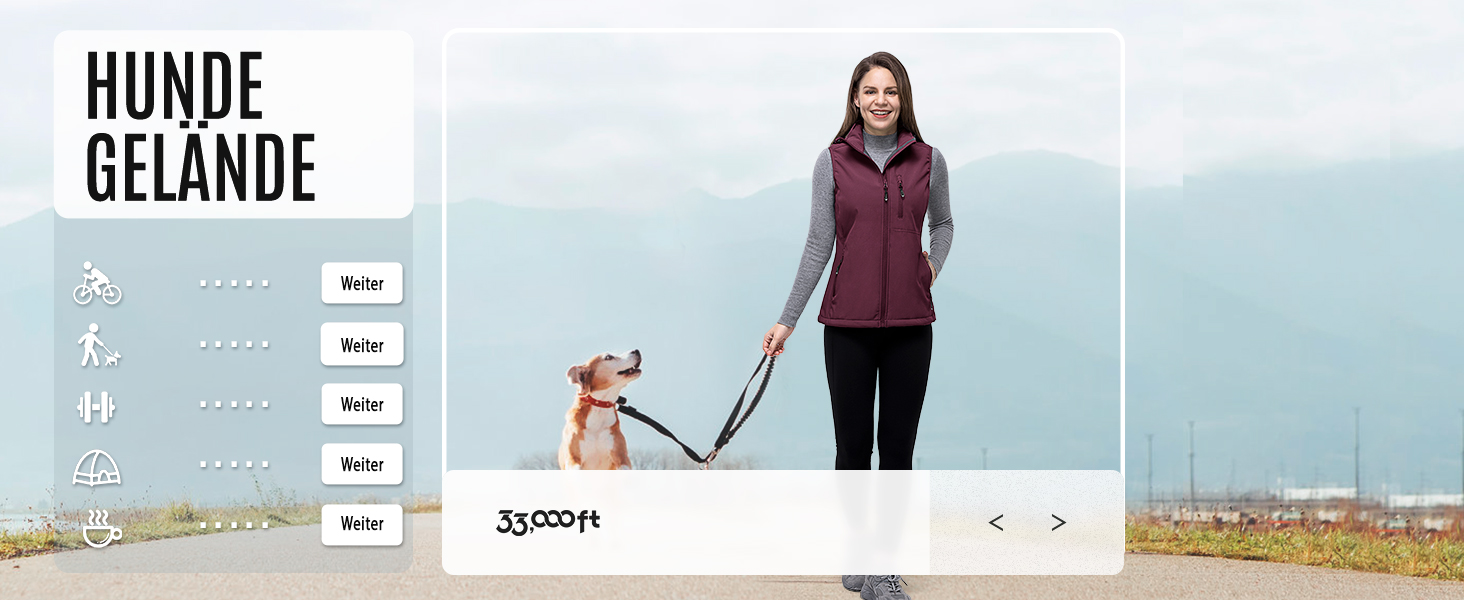 Жіночий софтшеллова жилетка 33000ft з капюшоном, флісовою підкладкою, водонепроникна та вітрозахисна спортивна жилетка з 5 кишенями для їзди на конях, бігу, походів, XXL, чорний