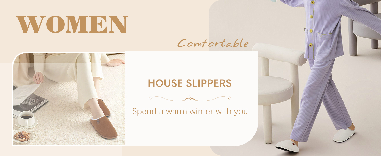 Тапочки жіночі COFACE з фетру, теплі, зручні, з м'якою підкладкою, чорні, розмір 38 EU