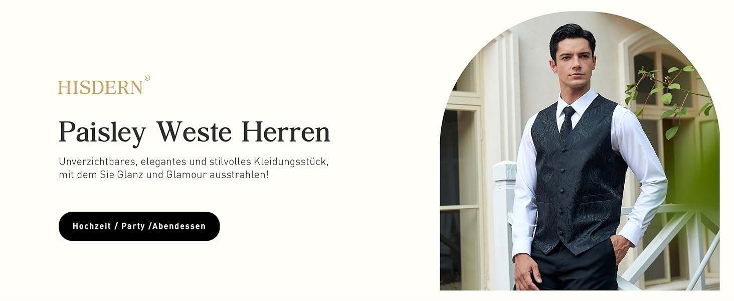 Краватка чоловіча квіткова, нагрудна хустка, кишеньковий хустинка HIDERN, жаккард, для весілля, бежева (XL)