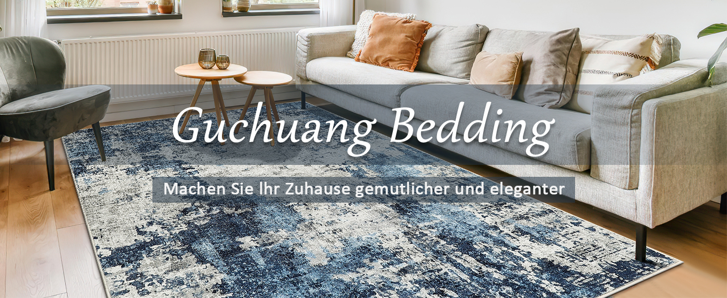 Килим для вітальні 160x230 см, блакитний, вінтажний, з коротким ворсом, абстрактний дизайн, легко миється, антиковзаючі килими для спальні