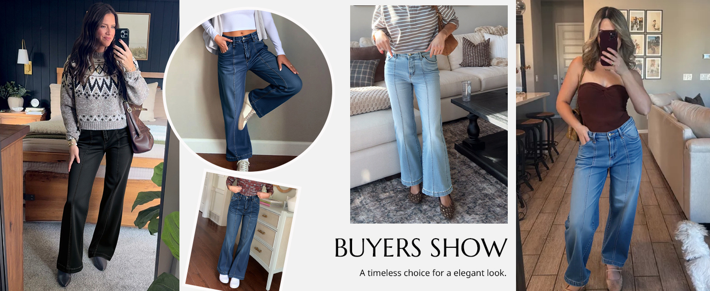 Джинси жіночі Cicy Bell Baggy висока талія, широкі штанини, чорні, розмір 44