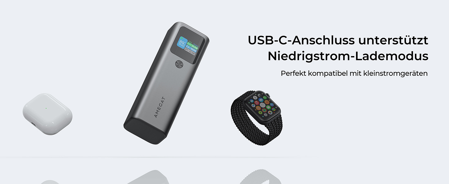 Powerbank 140W, 27600mAh з USB-C PD 3.1: для ноутбуків, планшетів, смартфонів