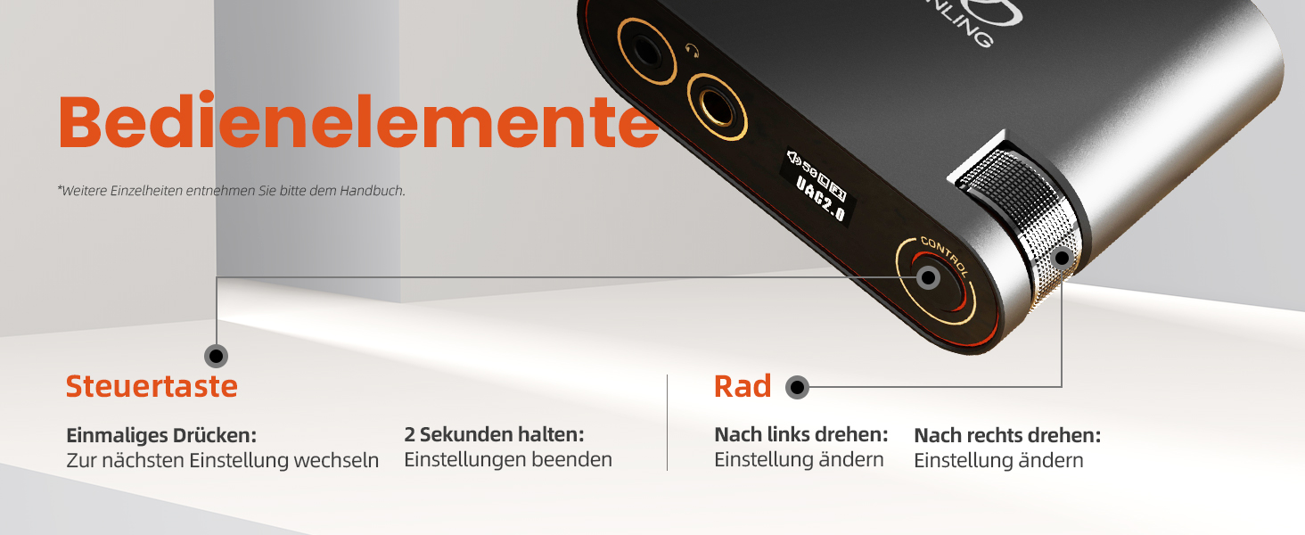 Shanling H0 - Портативний ЦАП/підсилювач, для ПК, ноутбуків, геймінгу, без акумулятора, 32-біт/768kHz DSD256, 3.5mm/4.4mm виходи