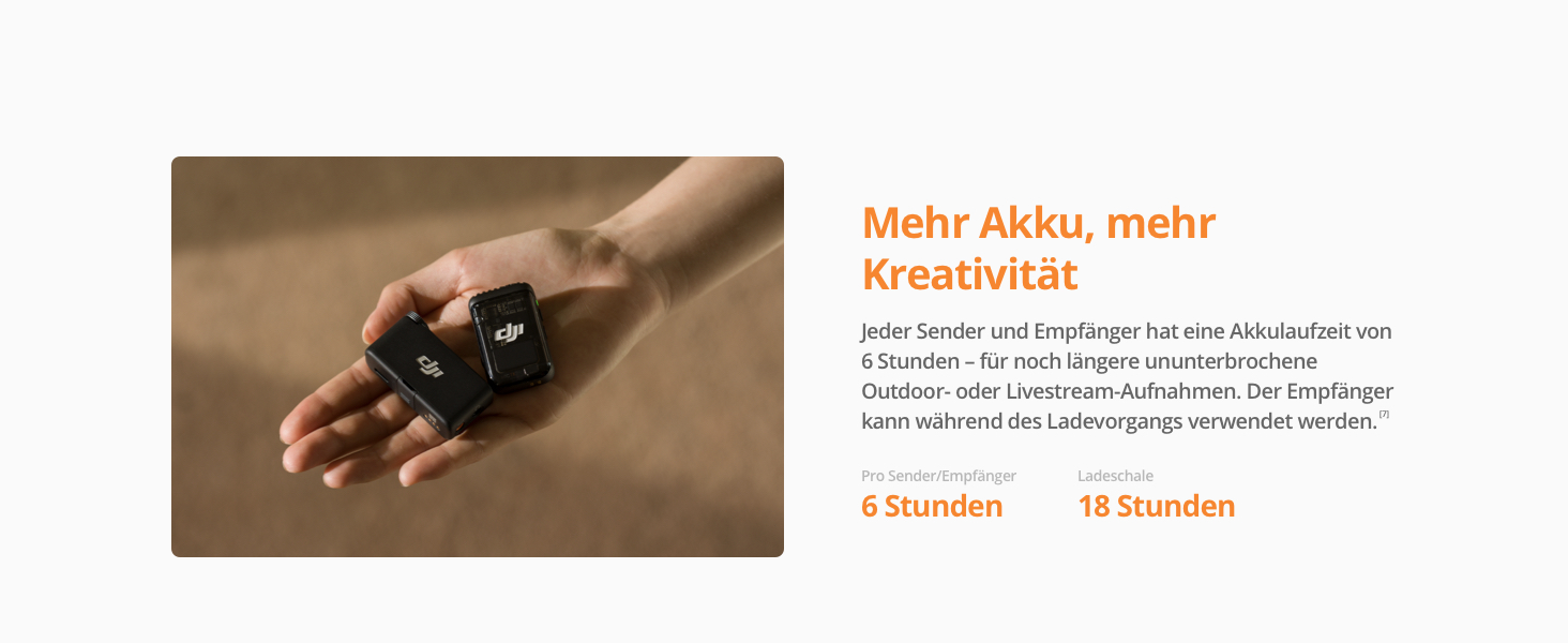 Беспроводной петличный микрофон DJI Mic 2 (1 передатчик + 1 приемник) с Bluetooth, шумоподавлением, 48 кГц/32-bit Float, дальность 250 м - для камеры, телефона, видеоблога