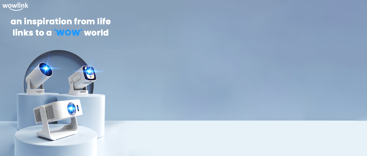 Портативний проєктор Beamer 4K з автофокусом, WiFi 6, Bluetooth 5.4 та інтегрованими додатками (2026 модель). Підтримка HDMI, TV Stick, Memory Stick, Laptop. Чорний