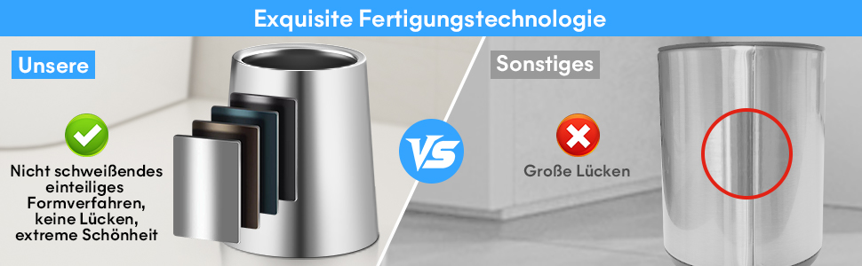 Торцева щітка для унітазу з нержавіючої сталі 304, довговічна та надійна, сучасний дизайн, змінний насадок, ідеальна для дому, офісу, готелю та квартири (геованізоване срібло), щітка з щетиною