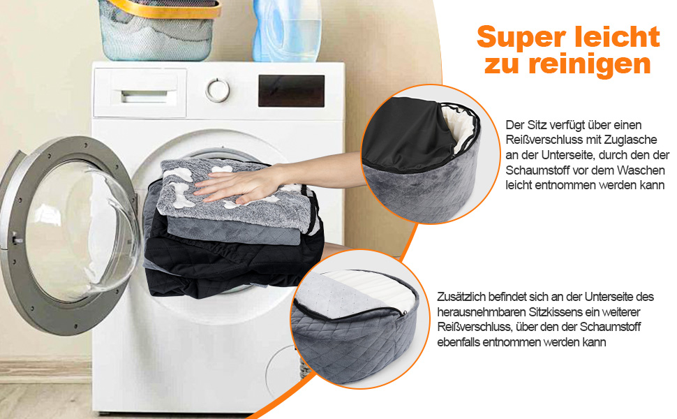 Автокрісло для собак - чорне автокрісло-бустер для маленьких собак з піною Memory Foam 28D, неслизька водонепроникна підкладка, переноска для подорожей з кишенями та ковдрою, чорний