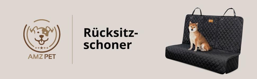 Захисний чохол на сидіння автомобіля для собак AMZPET (122 см) – водовідштовхувальний, неслизький, стійкий до подряпин, міцний, 56 x 45 x 122 см, для маленьких авто (купе, хетчбек)