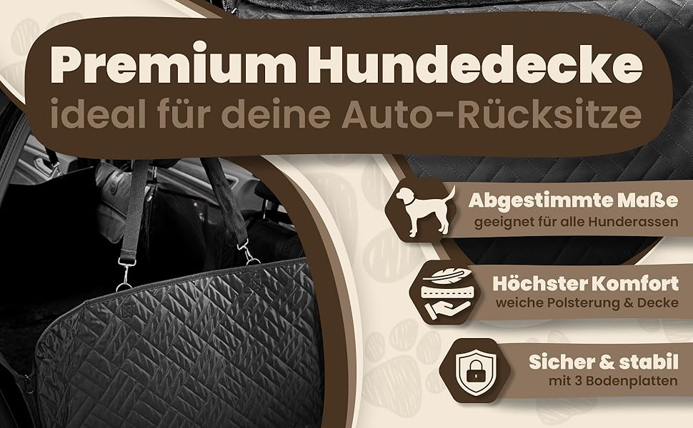 Захист для заднього сидіння авто для собак | М'яка та якісна захисна накидка на заднє сидіння автомобіля | Захист заднього сидіння від собаки
