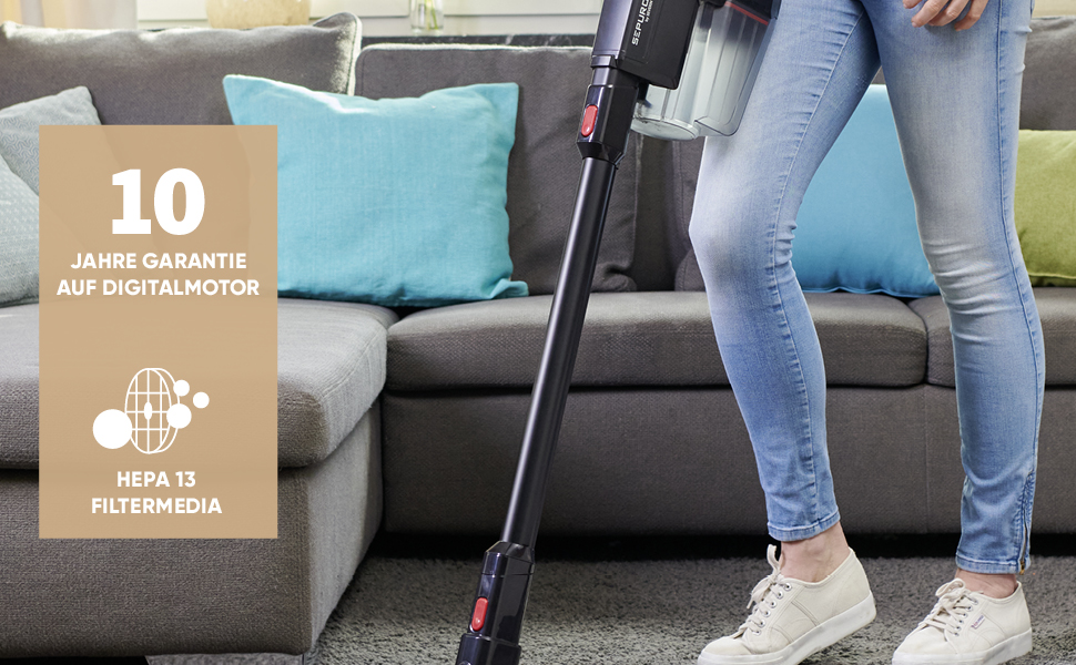 SEVERIN SEPURO: Акумуляторний ручний та стійковий пилосос з технологією мішка та акумулятором Einhell Power. Бездротовий пилосос з мішком для алергіків, акумуляторний пилосос, HV 7185 (PRO безмішковий варіант)