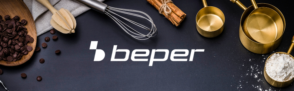 BEPER P102FRU151: 4-в-1 стаціонарний блендер-подрібнювач з набором аксесуарів, 1000 Вт