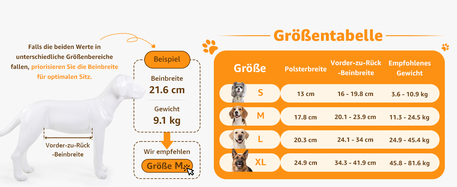 Регульована переносна допомога для собак, переносна лямка для реабілітації, поранених, травмованих або літніх собак - шлейка для собак як засіб допомоги при ходьбі для маленьких і великих собак, сірий колір, XL