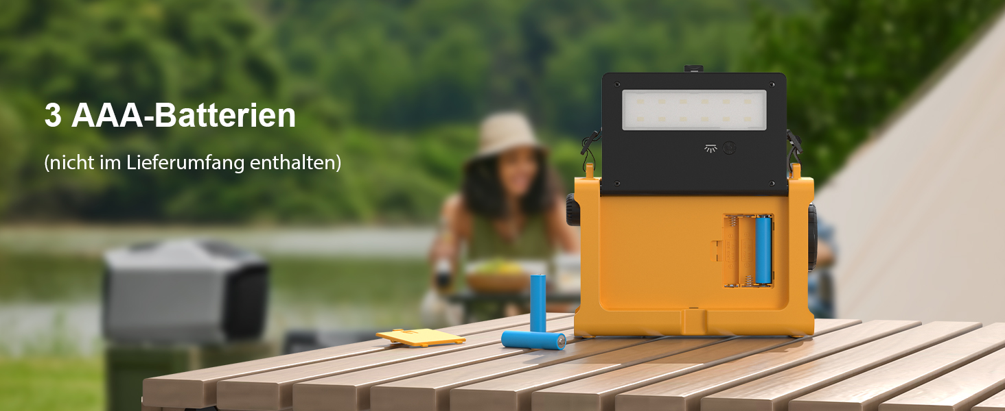 Радіоприймач Kurbelradio з DAB/DAB+/UKW, акумулятор 12000mAh, сонячна панель 8500mm², ручне радіо, Bluetooth 5.0, ліхтарик, для кемпінгу, зелений (жовтий)