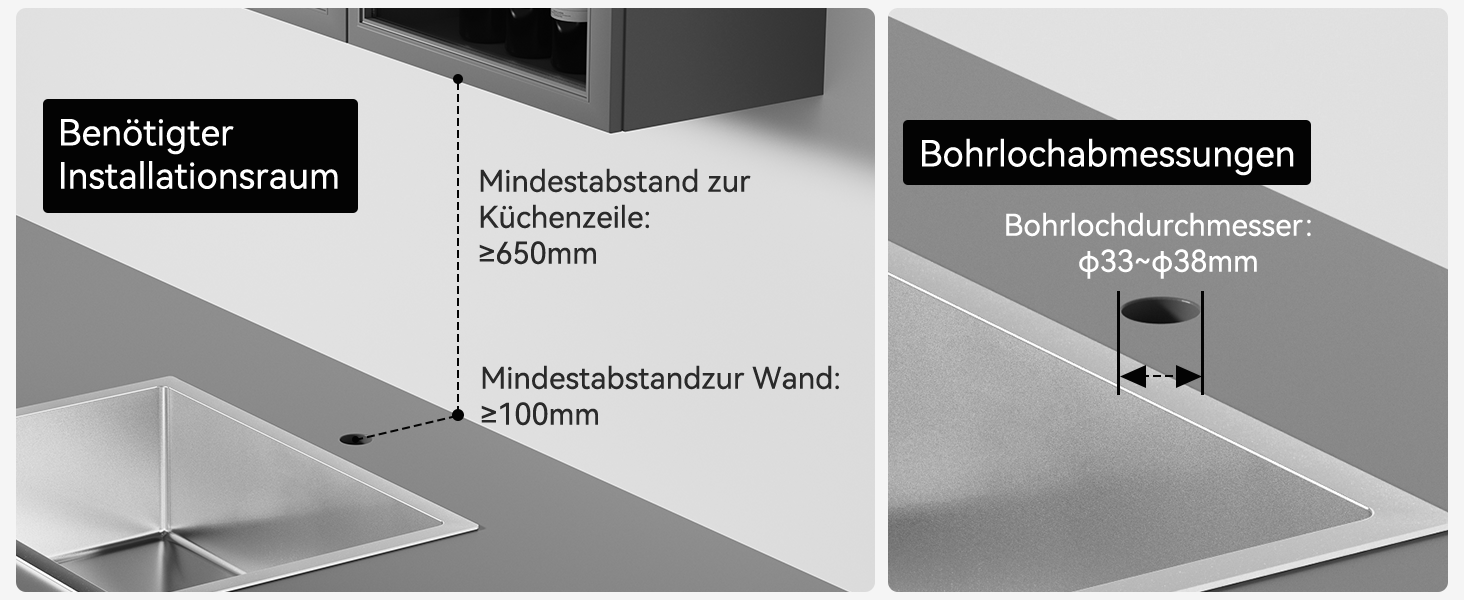 Кран кухонний CECIPA SOFETIY SERIE, чорний, з висувною лійкою, 360° поворот, нержавіюча сталь, двофункціональний