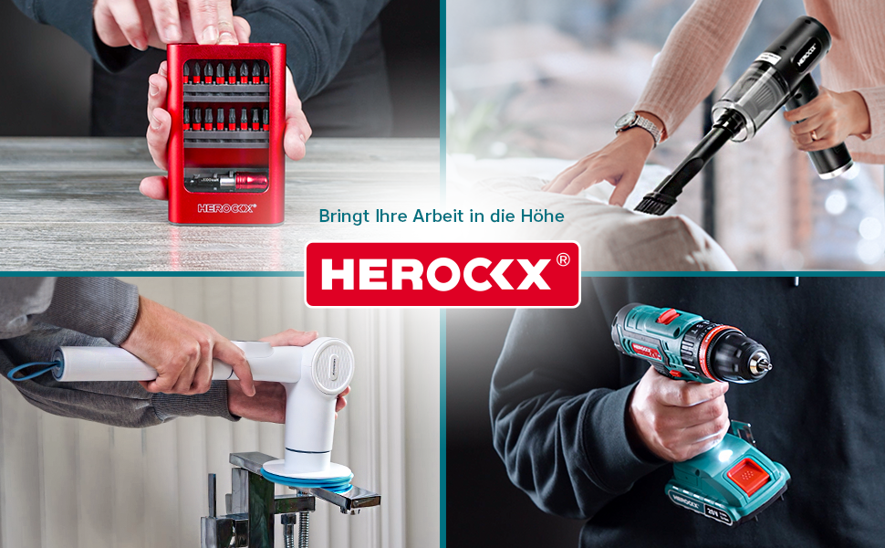 Електричний пилосос-фен HEROCKX, 3 швидкості, LED-ліхтар, акумулятор 2000mAh, зарядка Type-C, для чищення ноутбука, авто