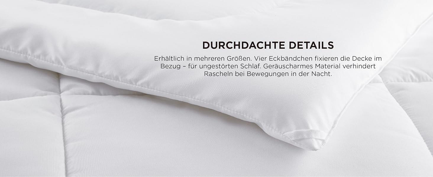 BEDSURE Ковдра всесезонна 135x200 см - Ковдра для сну, біла, для алергіків, 300 GSM, сертифікат Oeko-Tex