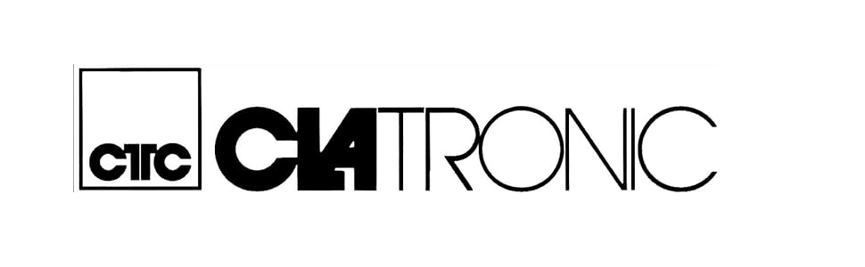 Міксер Clatronic HM 3775 потужністю 400 Вт: 5 швидкостей, турборежим, нержавіючі насадки, білий/сірий