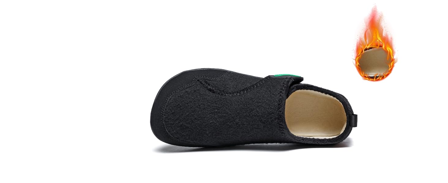 SMajong Теплі домашні тапочки для чоловіків та жінок. Зручні, неслизькі, легкі, з повним закриттям, з фетру. Для дому та вулиці. Розміри 36-46. Колір: червоний.