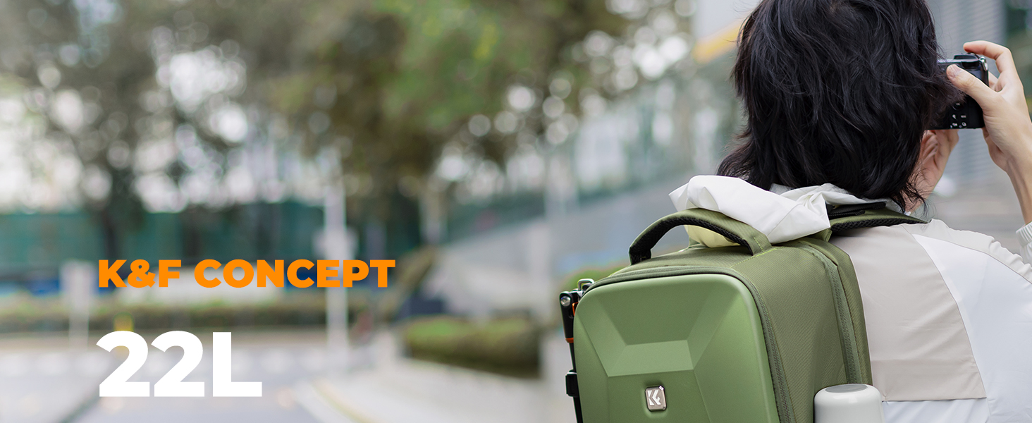 Рюкзак для камери K&F Concept з жорсткою оболонкою, відділенням для ноутбука 15.6