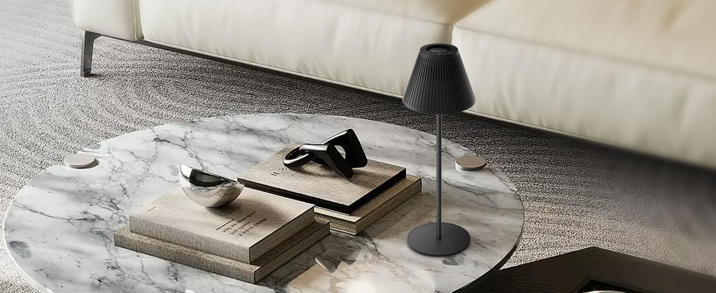 Honeywell LED настільна лампа з регулюванням яскравості, RGB, акумуляторна, Sunturalux HWT-M1, 5200mAh, бездротова, 5200K, 1 шт.