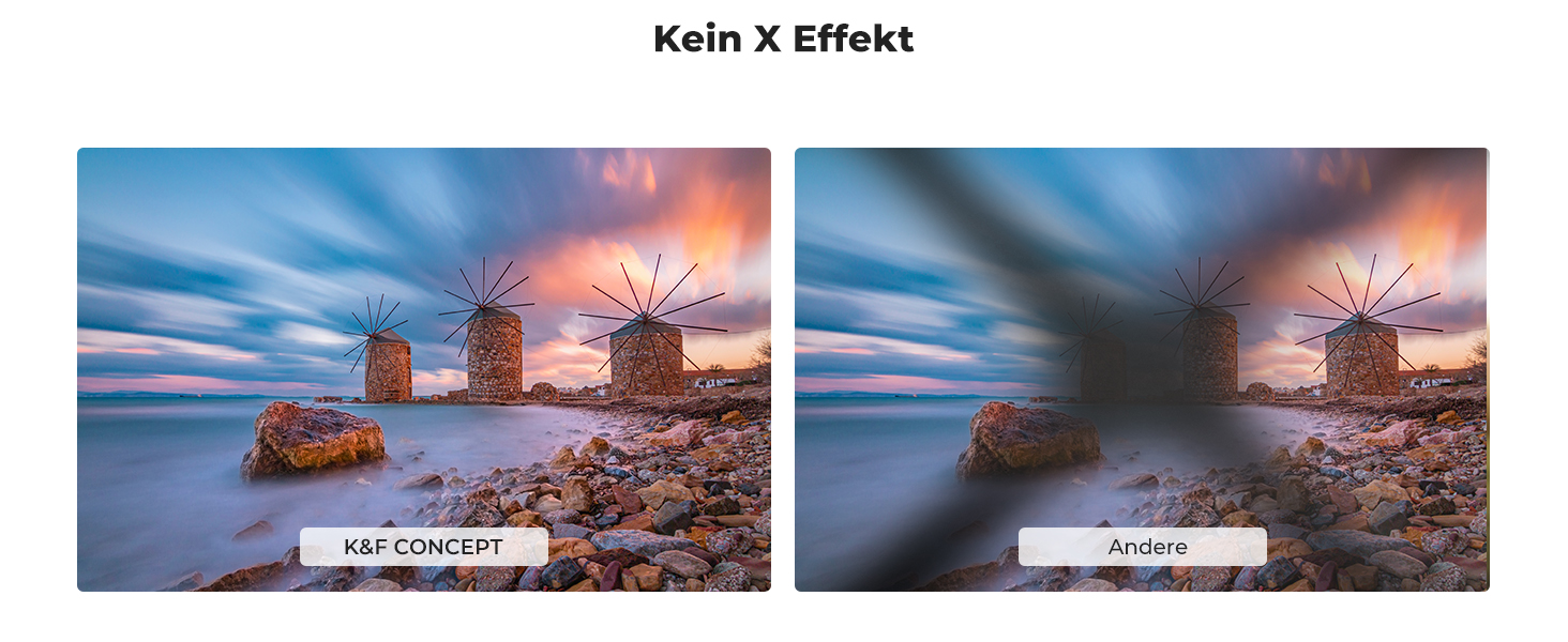 Фільтр K&F Concept Black Mist 1/4 + ND2-ND32 55mm змінний нейтральний фільтр (Nano-Xcel)