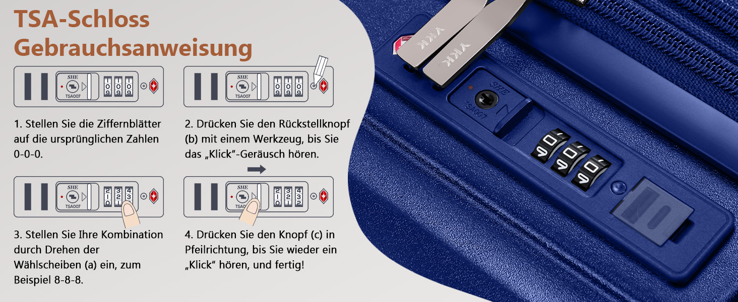 Чемодан Joyway ABS з жорсткою обшивкою, розширюваний, набір валіз з TSA замком та 4 колесами. Включає сумку та косметичку. Колір: зелений (блакитний). Набір валіз 3шт