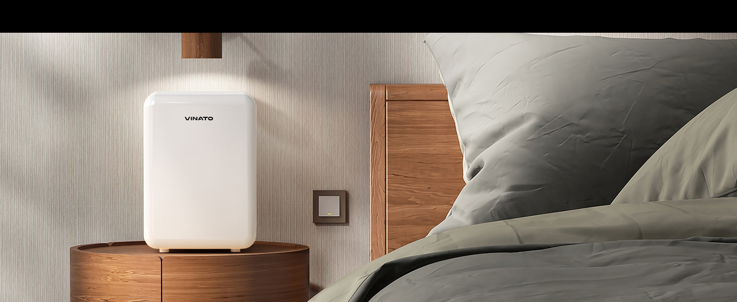 Міні-холодильник VINATO для косметики, 4L з LED-дзеркалом, 220V/12V, з функцією охолодження/нагріву, для авто, офісу, спальні, гуртожитку