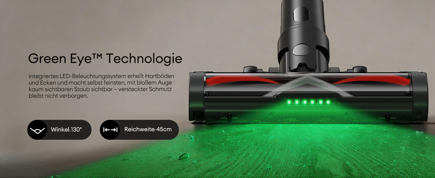 Бездротовий акумуляторний пилосос Ultenic 55000Pa/600W, 80хв, 1.6л, з Multi-Циклон фільтрацією, сенсорним екраном, антизаплутана щітка, док-станція, для шерсті тварин/килимів/твердих підлог, червоний