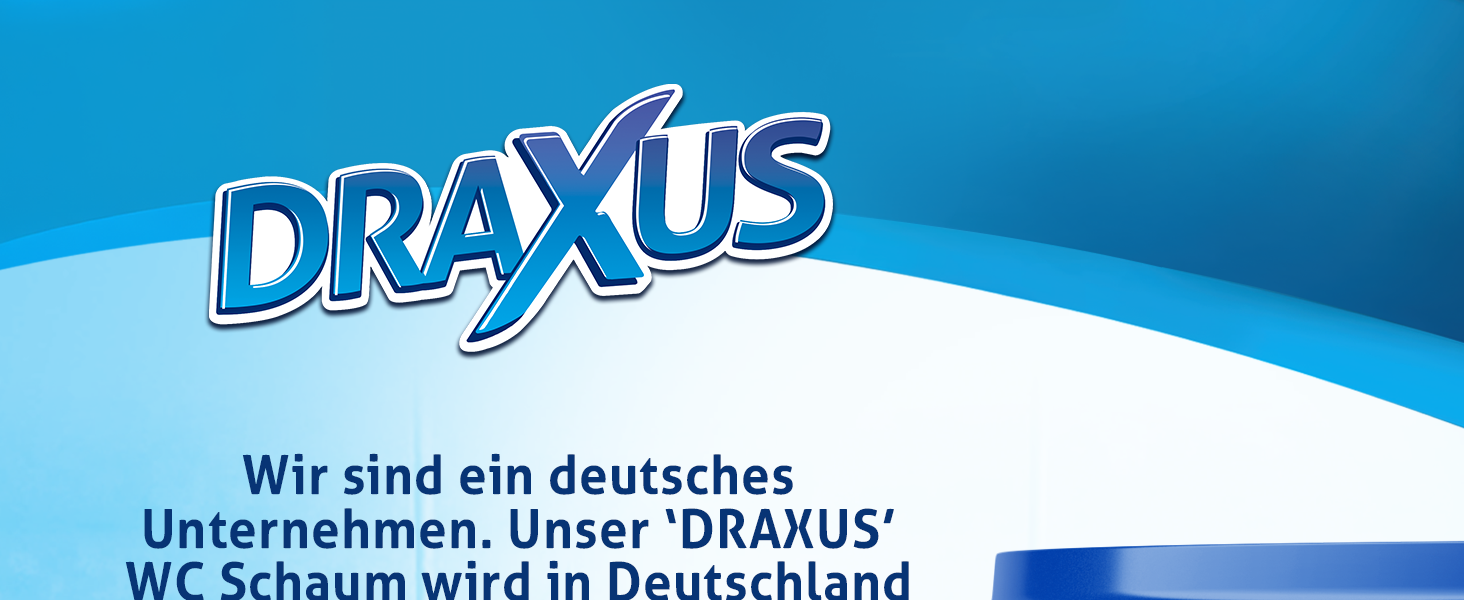 Засіб для чищення унітазу DRAXUS WC Schaum, активна піна проти вапна та сечового каменю, XXL упаковка 2.5 кг