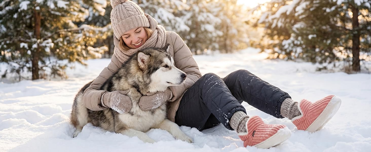 Тапочки домашні Donpapa для жінок та чоловіків, зимові, теплі, з плюшем та кордурою, закриті, з пам'яттю, антиковзаючі, для дому та вулиці, 38/39 EU, хакі
