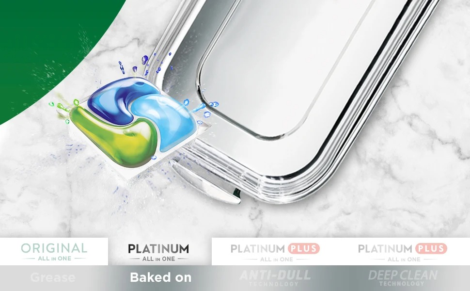 Таблетки для посудомийних машин Fairy Platinum All-in-1 Лимон, 51 шт