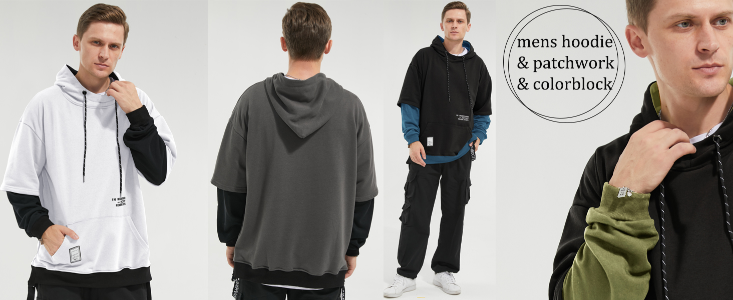 Худі Moshtashio для чоловіків: базова модель з капюшоном, світшот з довгим рукавом, унісекс, білий, розмір XL