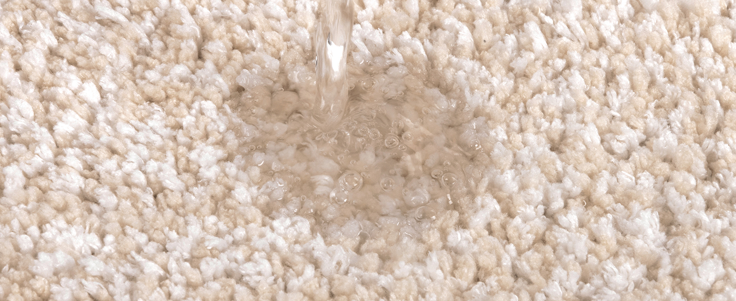 Килимок для ванної кімнати SHACOS: неслизький, м'який, швидковисихаючий, 50x80 см, бежевий