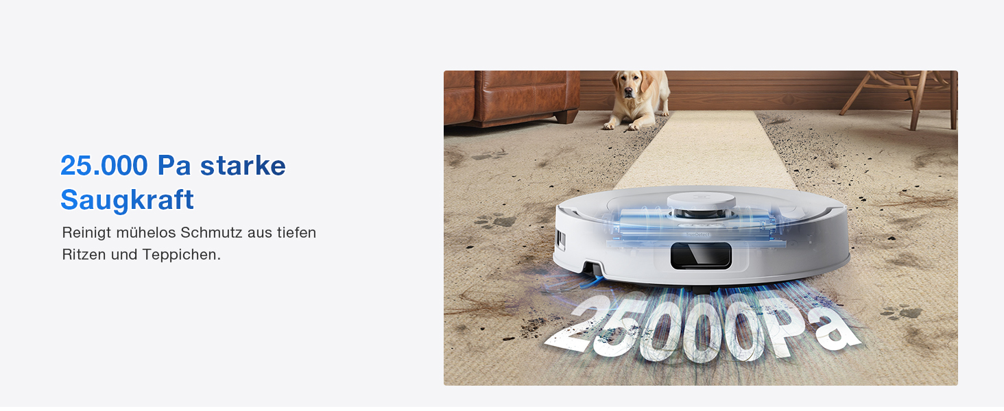 Робот-пилосос ECOVACS DEEBOT T30S PRO з функцією миття, 11000 Па, технологія ZeroTangle, миття гарячою водою 70°C, TruEdge™ для миття країв, акумулятор 6400mAh, AI-уникнення перешкод (T30C OMNI Gen2 W)