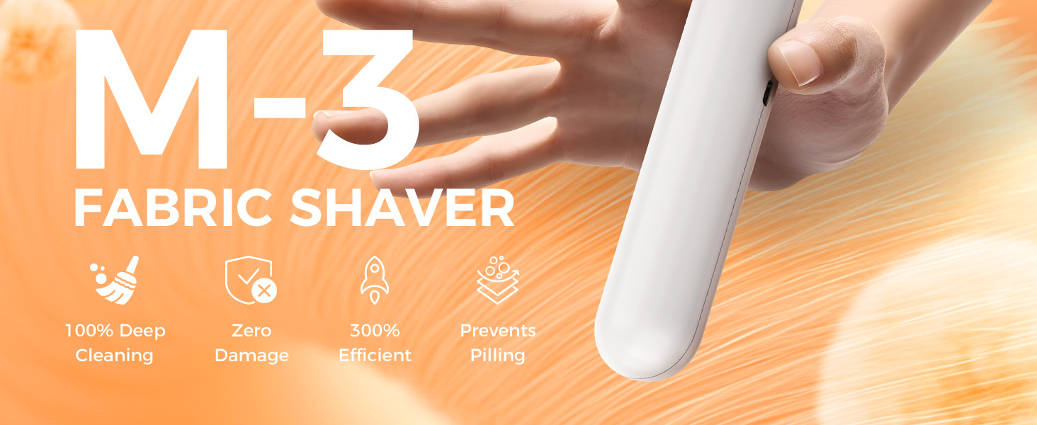 Електричний флусознімач Smiling Shark M-3: бездротовий, з 4 рівнями регулювання, 90° обертання, для одягу та меблів