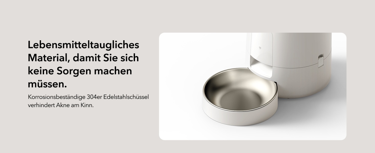 Автоматичний годівниця для котів PETLIBRO з Wi-Fi, 2.4G, акумулятор 30 днів, миска з нержавіючої сталі, керування через APP (2L, білий)