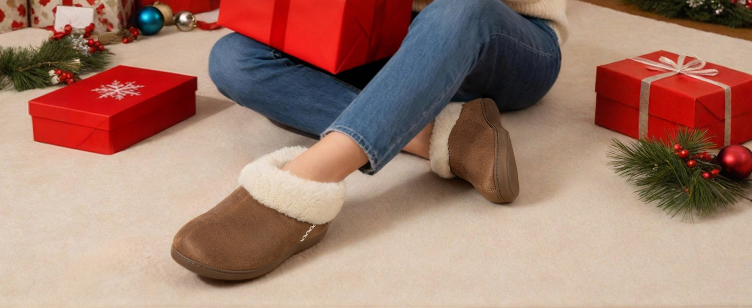 Жіночі халапи EverFoams зимові, антиковзні, теплі, з плюшем та піною з пам'яттю, 38/39 EU, сірі