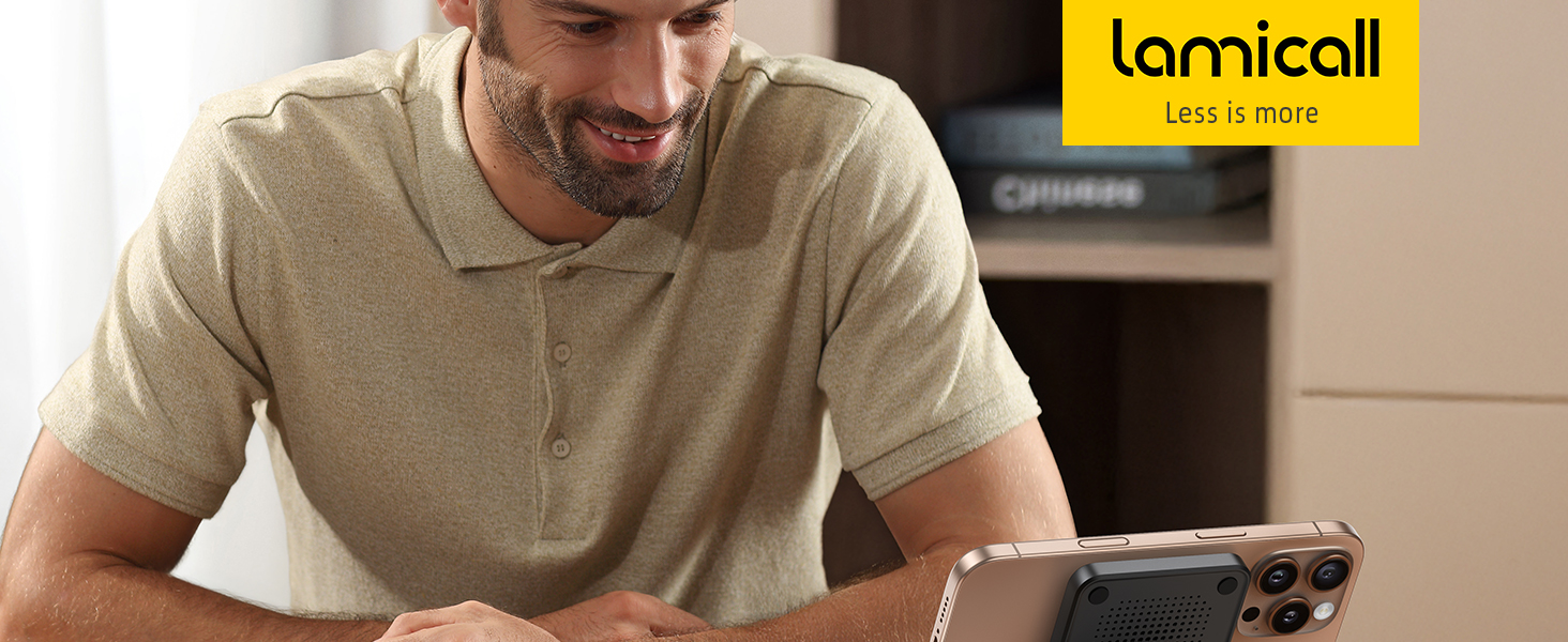 Зарядний станція Lamicall 3-в-1 для MagSafe: iPhone, Apple Watch, AirPods. Складана, портативна, бездротова. Сумісна з iPhone 17/16/15/14 Pro Max Plus Air.