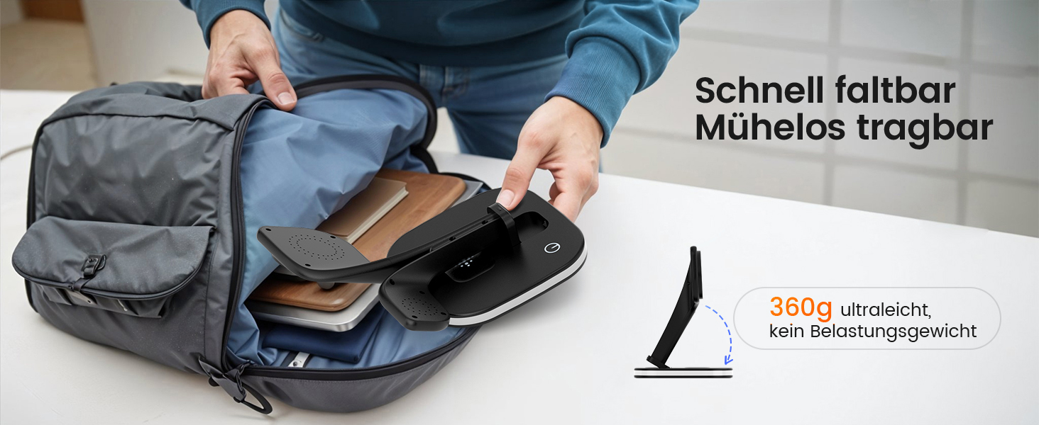 Magsafe Зарядний пристрій 5-в-1 COLSUR для iPhone 17/16/15/14/13/12 Pro Max, Apple Watch 10/9/8/7/6/5/4/SE/2/Ultra, AirPods 4/3/2/Pro - Чорний