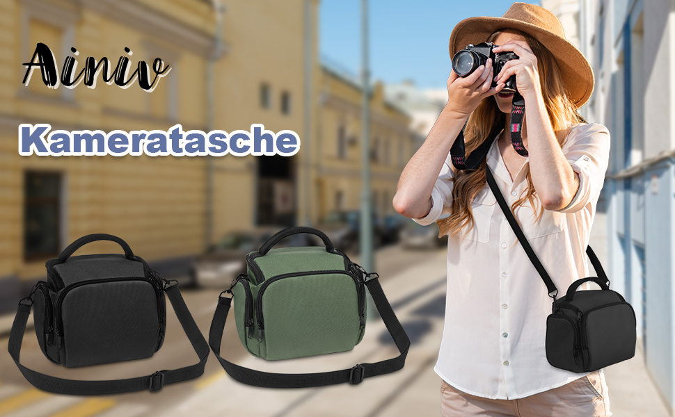 Чохол для камери Ainiv: DSLR/SLR, Canon, Nikon, Sony, водонепроникний, зелений