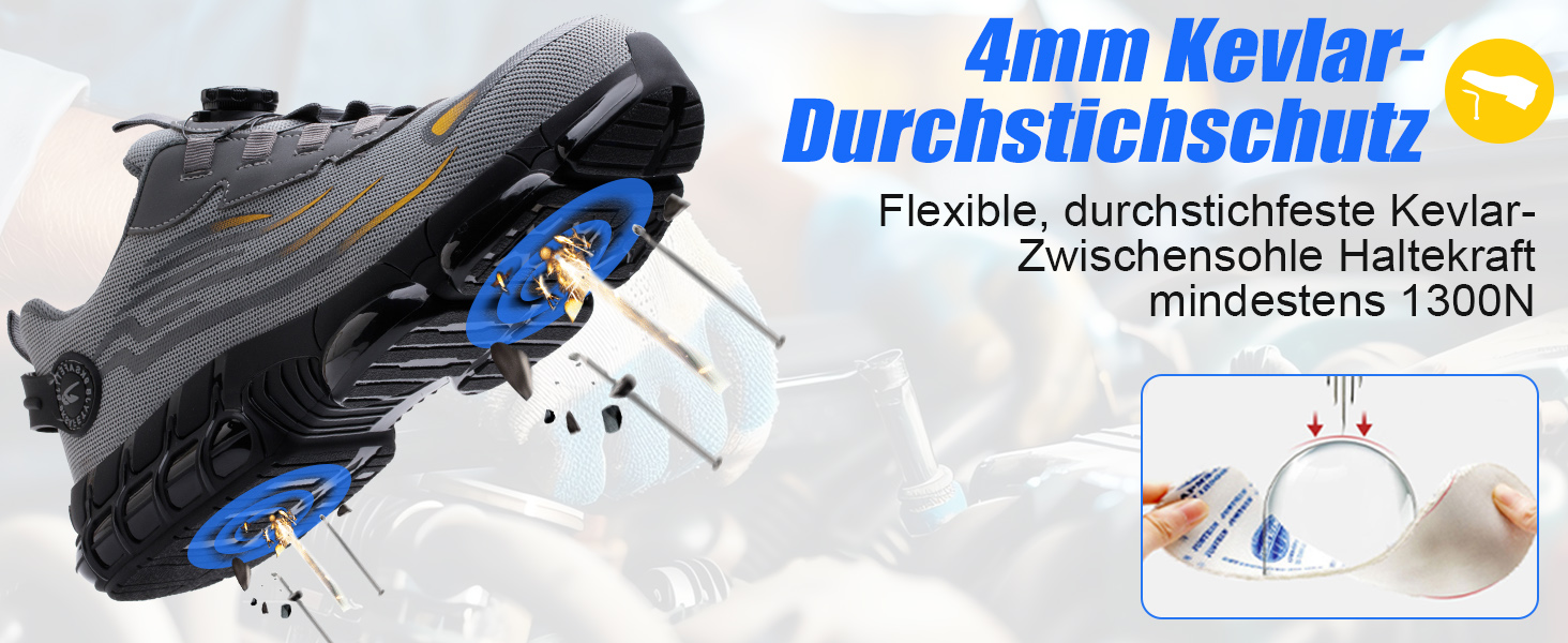 Робочі черевики з металевим підноском для чоловіків та жінок. Безпечні черевики Unisex, спортивний дизайн, легкі, антипрокольні, розміри 38-46 EU, сірий колір