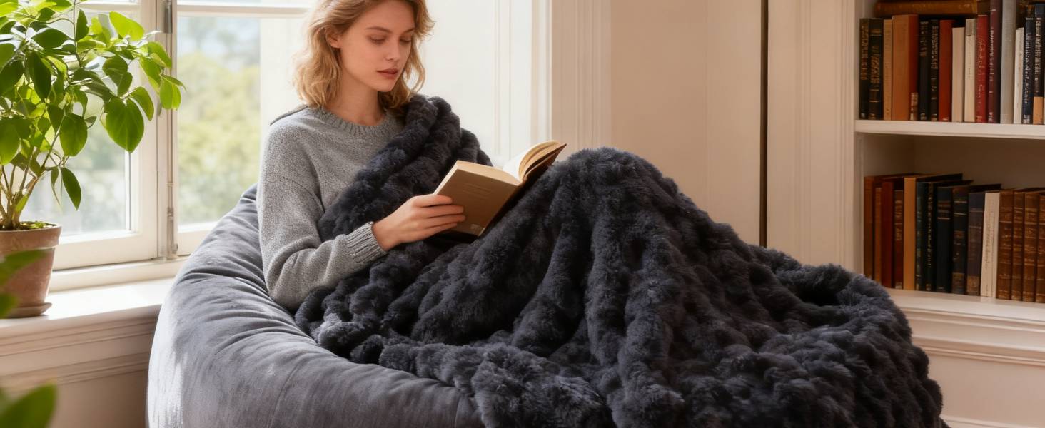 Електрична ковдра Keenstone з 9 рівнями нагріву, автоматичним вимкненням, машинне прання, антрацитовий колір