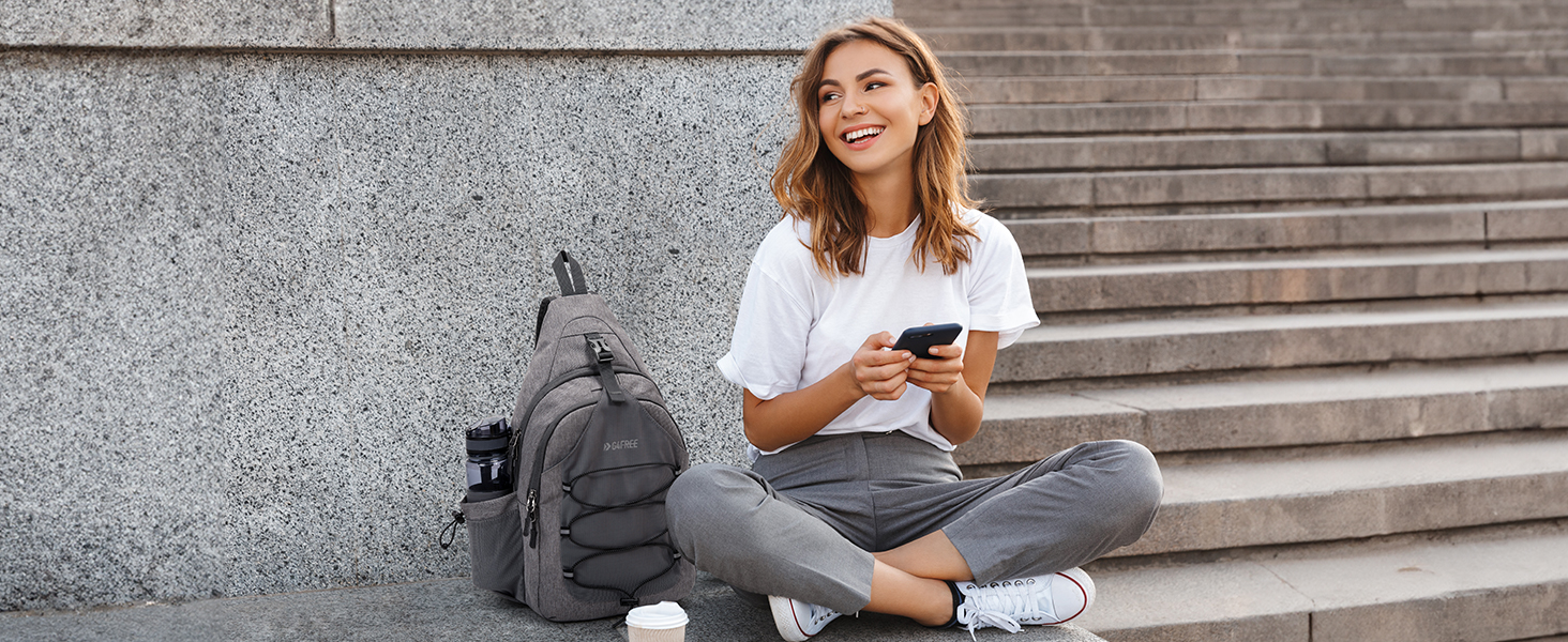 Сумка для піклболу G4Free, кросбоді, рюкзак, для чоловіків та жінок, спортивний подарунок (L, Ahornblatt Blau)