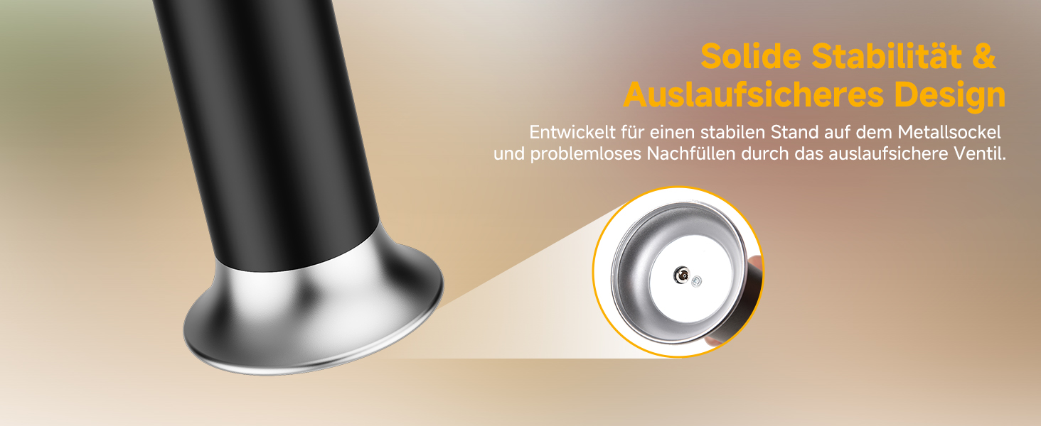 Кулінарний пальник Ankway для карамелізації та фламбування, газовий пальник для Крем-брюле з замком безпеки, регульований, сріблястий (бутан не входить)