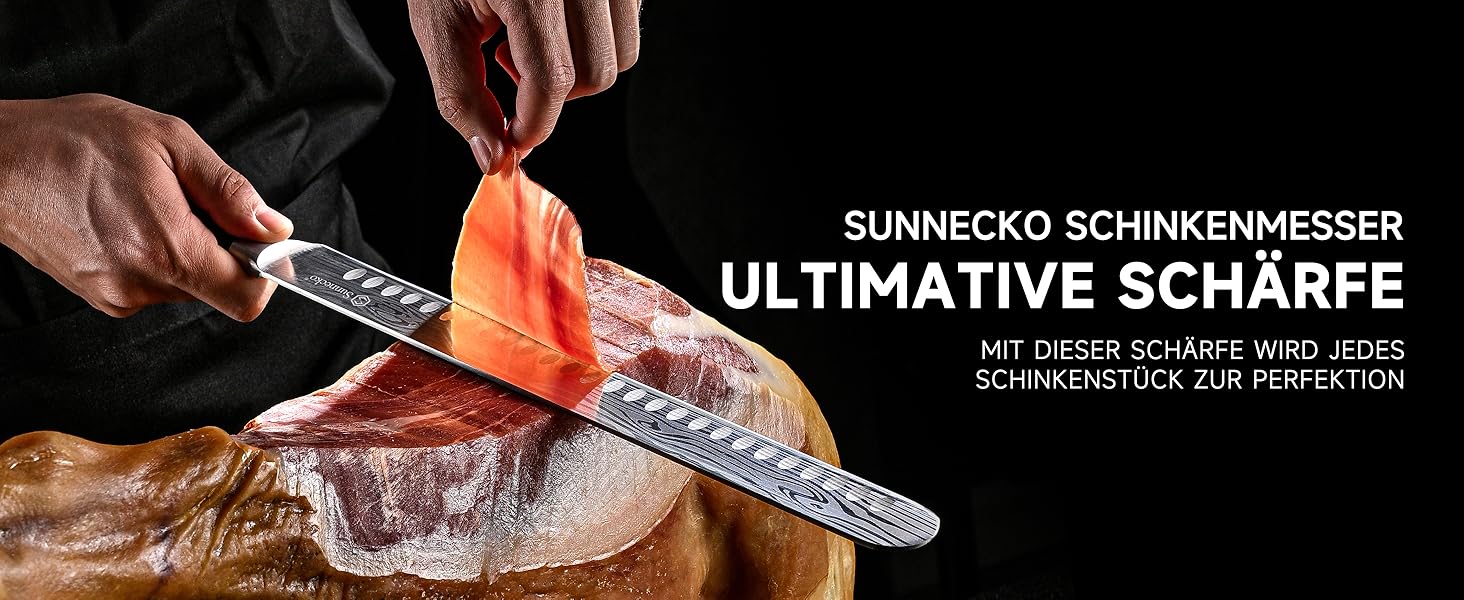 Ніж Sunnecko для овочів та фруктів 9 см: універсальний кухонний ніж з нержавіючої сталі з ергономічною ручкою