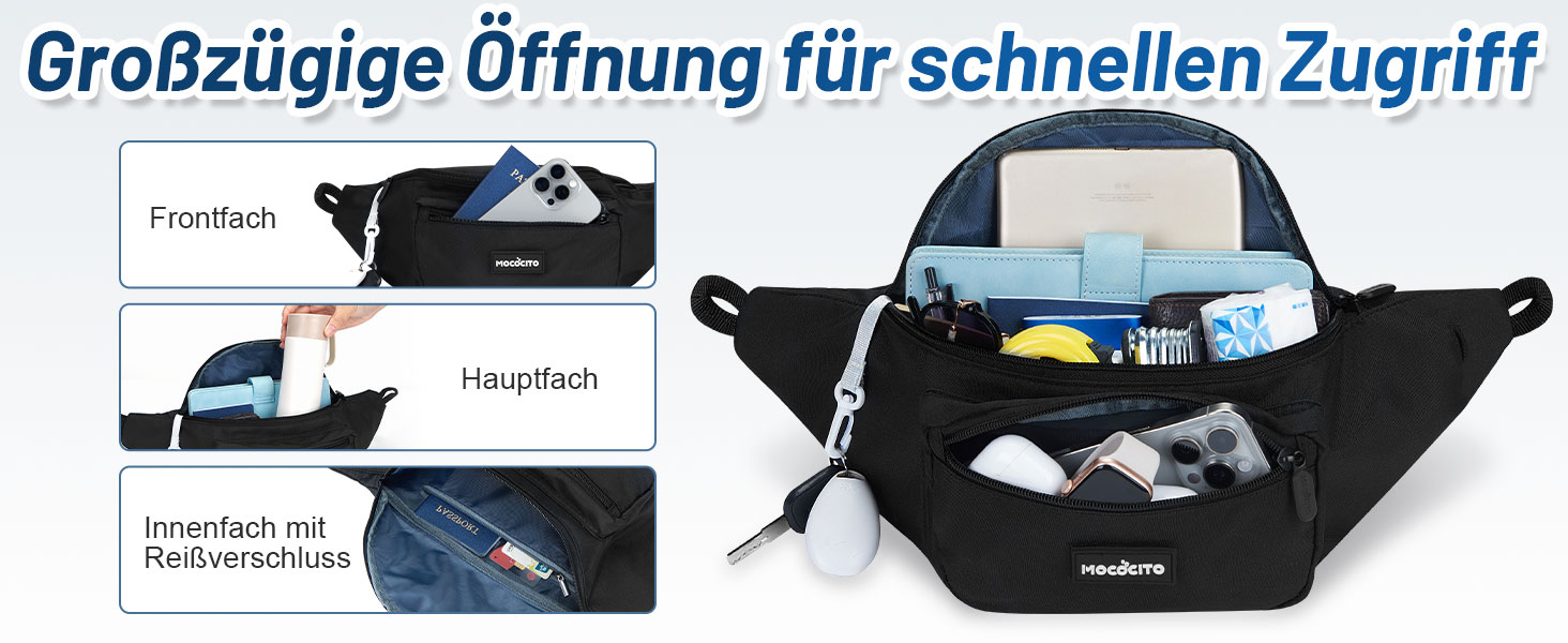 Поясна сумка для жінок та чоловіків, чорна, водонепроникна, 4L, для бігу, спорту, подорожей, активного відпочинку, фітнесу, з дощовиком